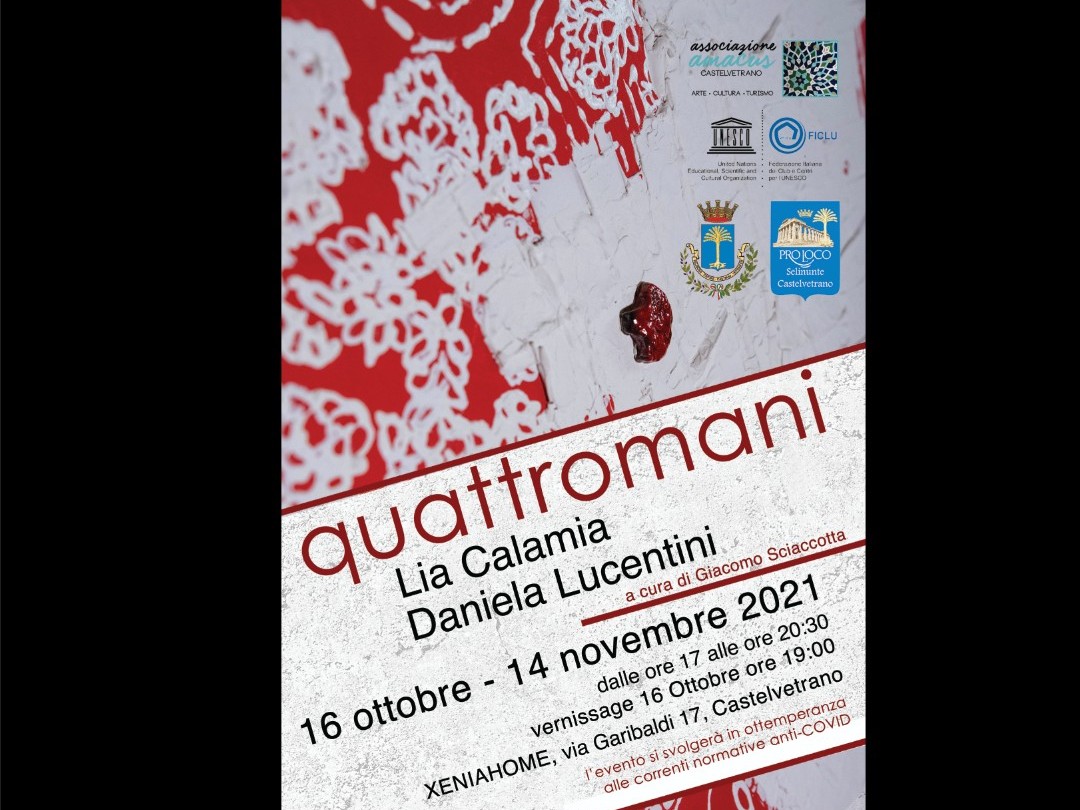 Immagine articolo: Quattromani: mostra di pittura di Lia Calamia e Daniela Lucentini Immagine articolo: Quattromani: mostra di pittura di Lia Calamia e Daniela Lucentini