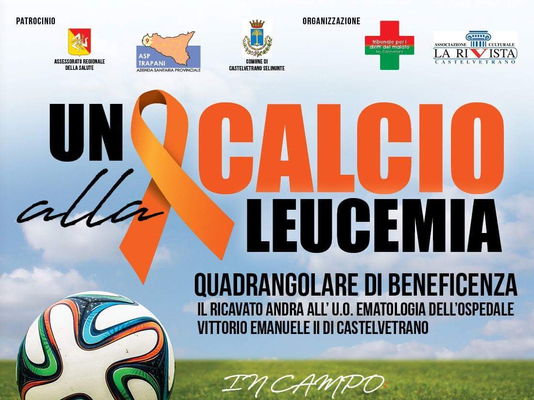 Immagine articolo: Domenica 29 ottobre, allo stadio Paolo Marino, dài anche tu "Un calcio alla leucemia"