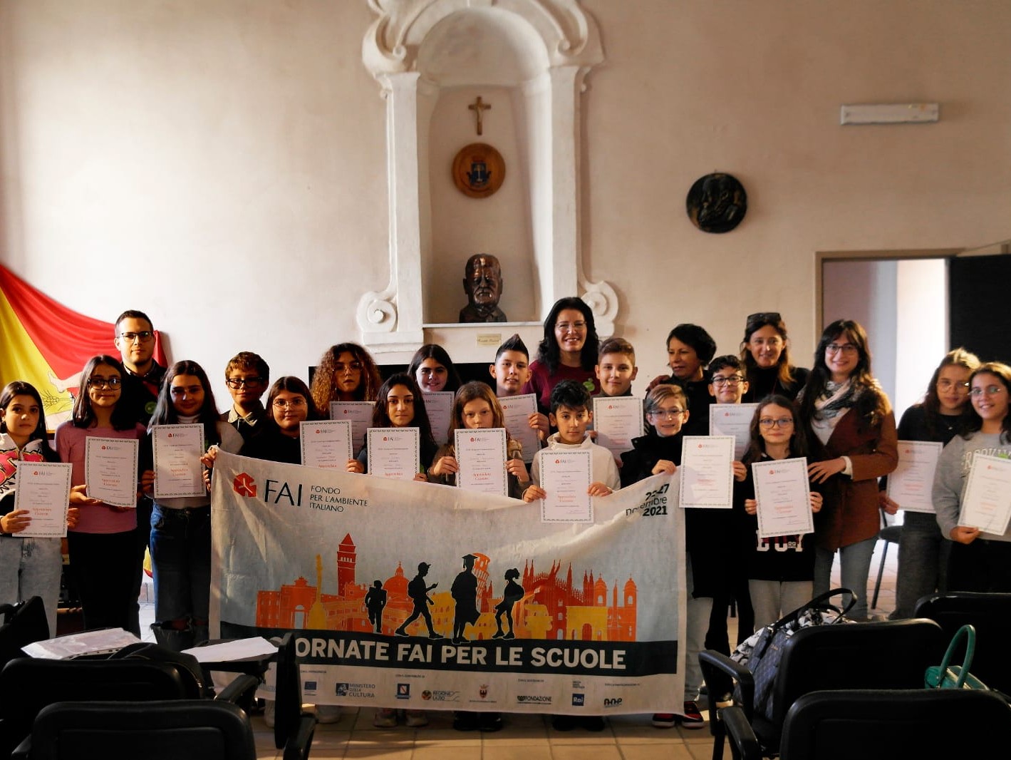 Immagine articolo: Castelvetrano, successo Giornate FAI per le scuole. Quasi 400 alunni in tre giorni