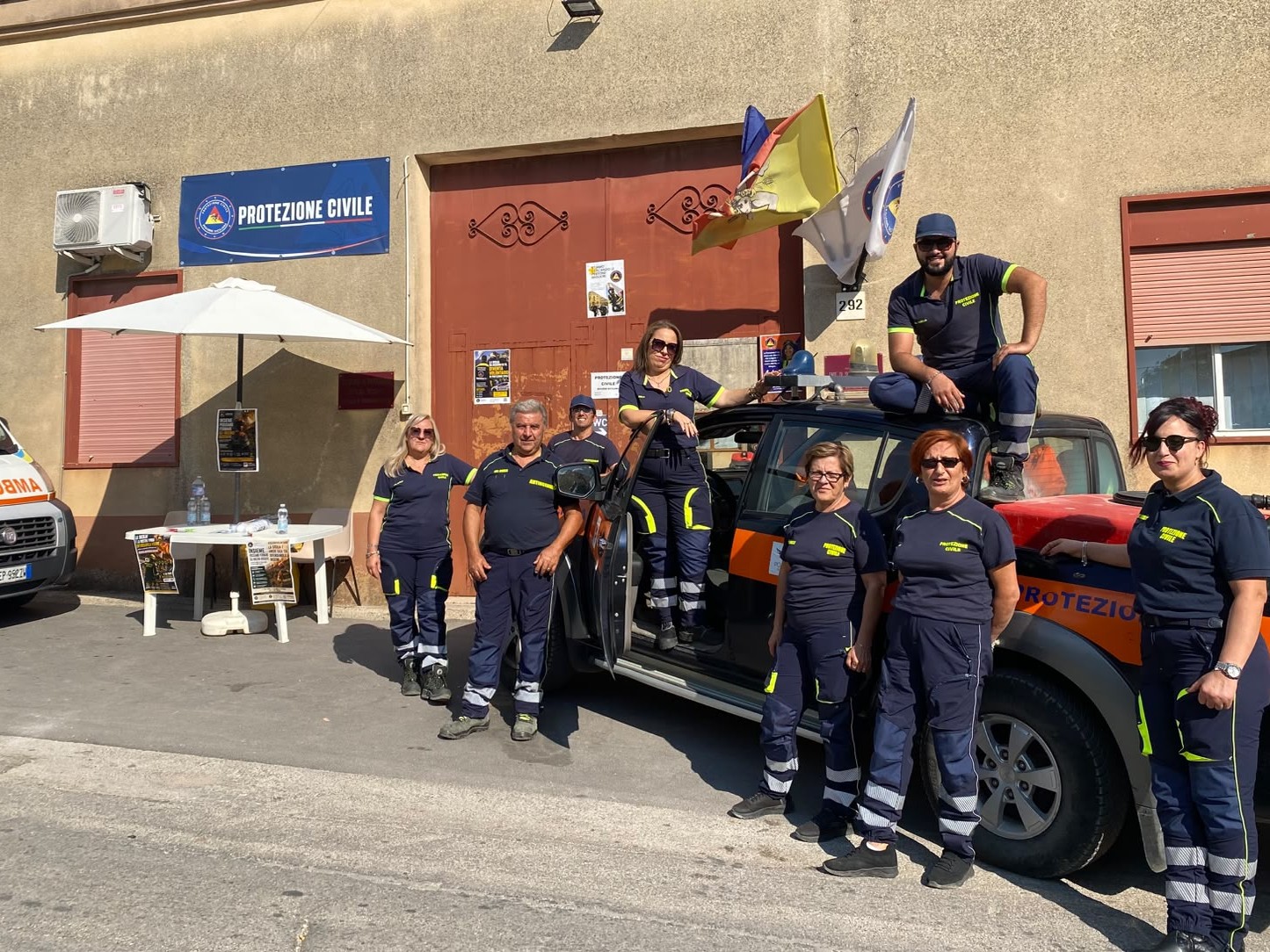 Immagine articolo: Partanna, Festa della Libera, la Protezione Civile “Gisella” al fianco di cittadini e pellegrini
