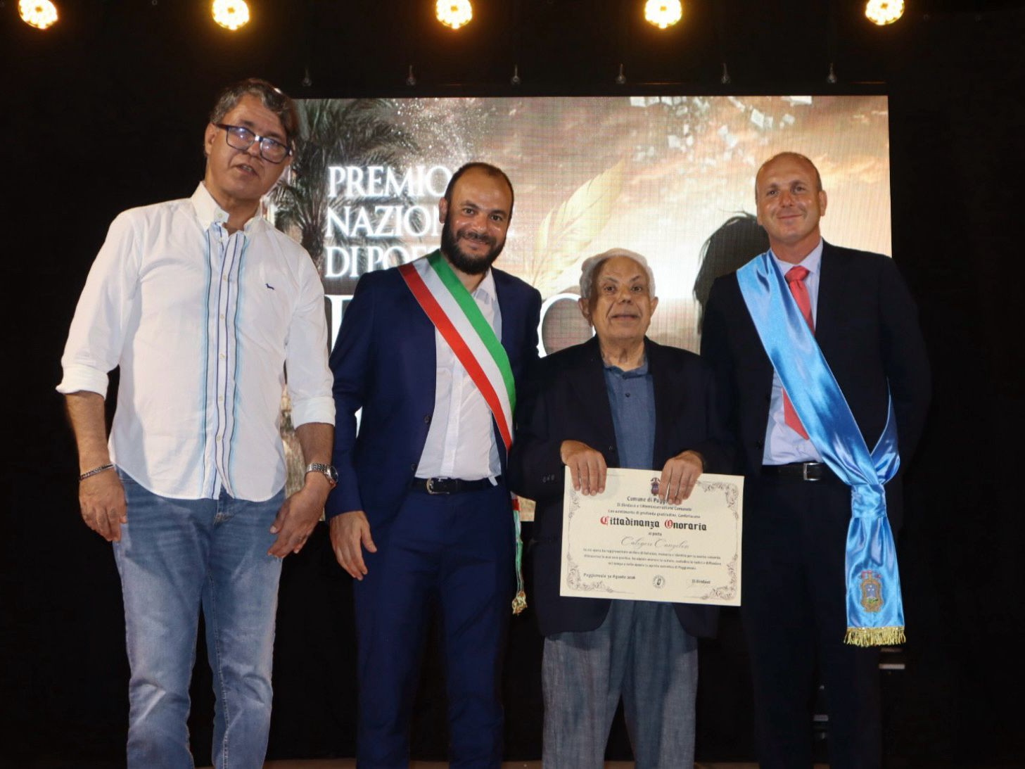 Immagine articolo: Poggioreale, cittadinanza onoraria al poeta Calogero Cangelosi