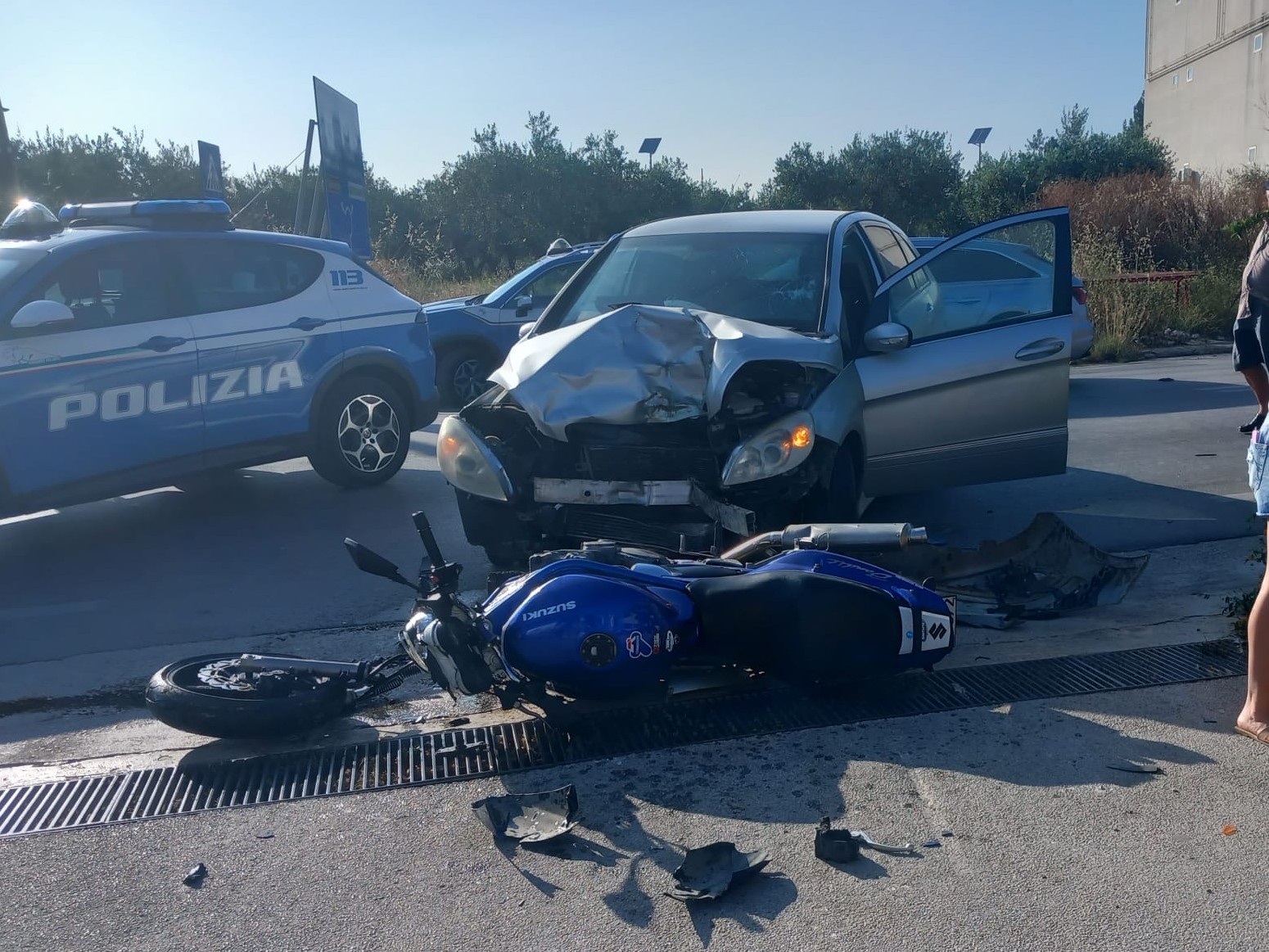 Immagine articolo: Scontro auto-moto in via Caduti di Nassiriya, sul posto i sanitari del 118. Centauro gibellinese finisce in Ospedale Immagine articolo: Scontro auto-moto in via Caduti di Nassiriya, sul posto i sanitari del 118. Centauro gibellinese finisce in Ospedale