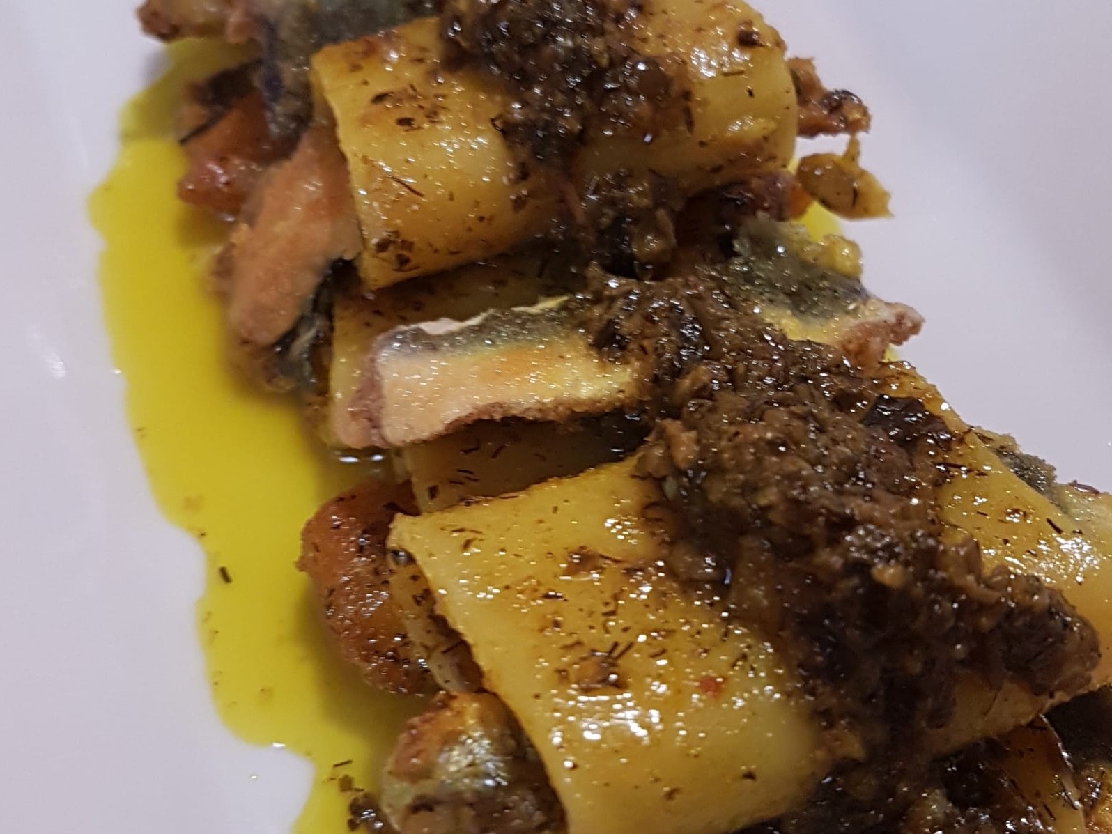 Immagine articolo: La mia ricetta è: paccheri con i filetti di sarde dello Chef Sebastiano Leo