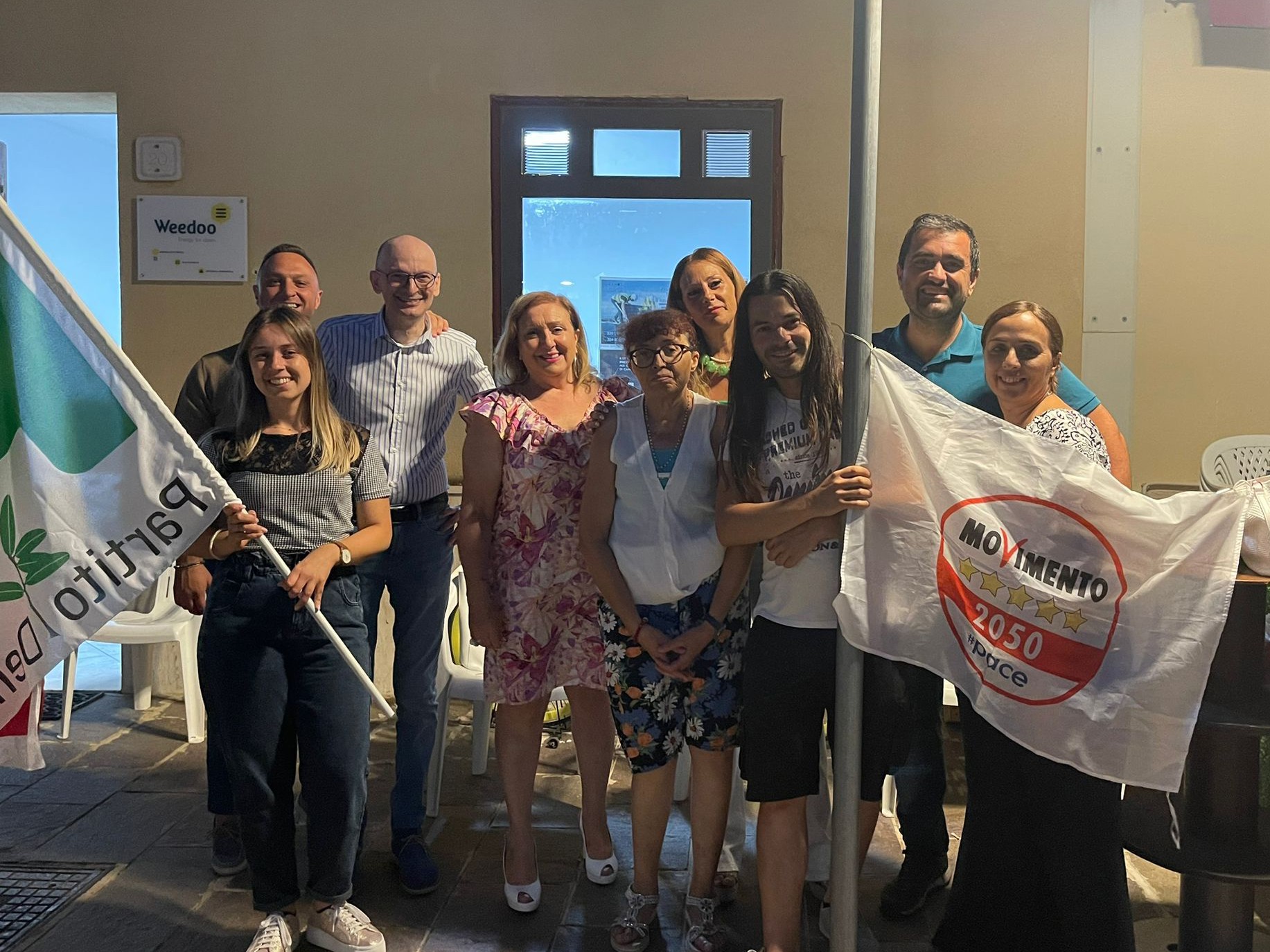 Immagine articolo: Santa Ninfa, Pd e M5S in piazza contro l'autonomia differenziata Immagine articolo: Santa Ninfa, Pd e M5S in piazza contro l'autonomia differenziata