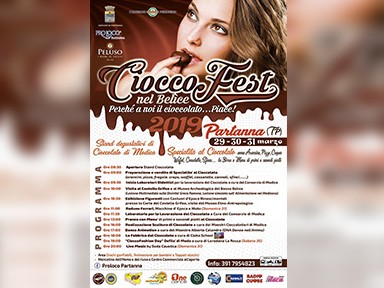Immagine articolo: Partanna, ritorna per la quinta edizione il “Cioccofest” dal 29 al 31 marzo Immagine articolo: Partanna, ritorna per la quinta edizione il “Cioccofest” dal 29 al 31 marzo