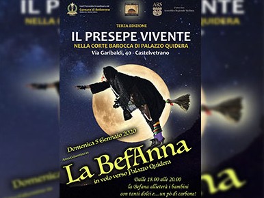 Immagine articolo: CVetrano, Epifania a Palazzo Quidera Domenica e Lunedì 5-6 gennaio Immagine articolo: CVetrano, Epifania a Palazzo Quidera Domenica e Lunedì 5-6 gennaio