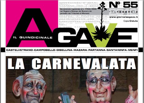 La copertina del 55esimo numero del quindicinale Agave La copertina del 55esimo numero del quindicinale Agave