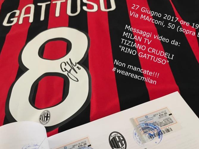 Immagine articolo: Nasce il "Milan Club Castelvetrano Rino Gattuso". Oggi l'inaugurazione