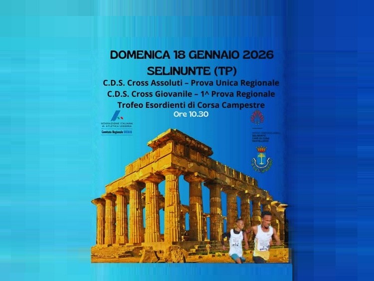 Immagine articolo: Selinunte, domenica manifestazione di atletica leggera di rilievo regionale
