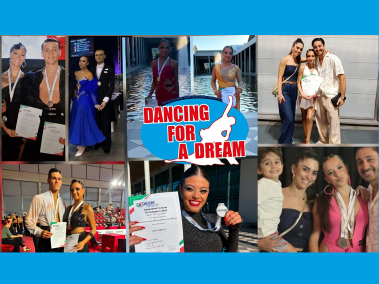 Immagine articolo: ASD Dancing for a Dream, conquistati importanti risultati dai ragazzi guidati dai maestri Mario Cecinati e Sara Messina Denaro