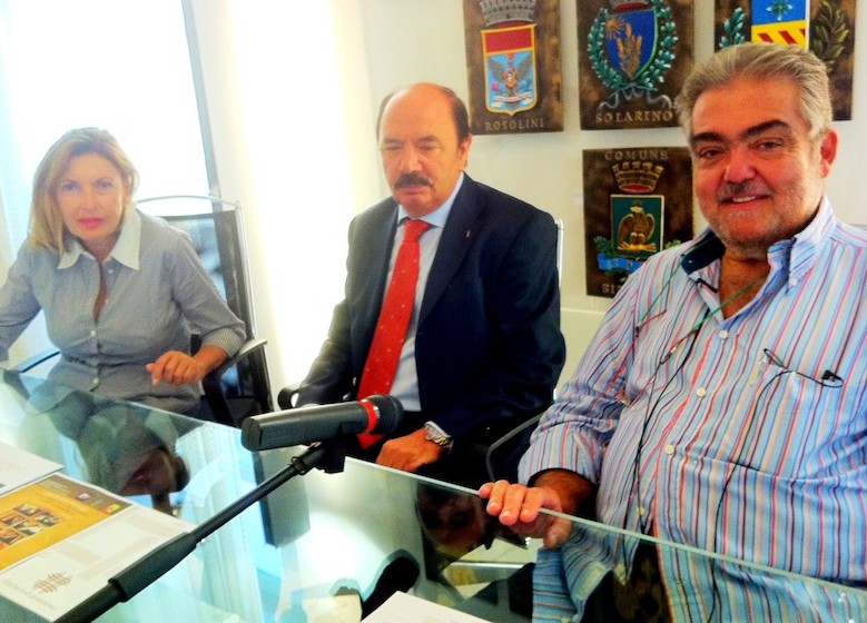 Amalia Danile, Rino Lazzari e Alessandro Musco Amalia Danile, Rino Lazzari e Alessandro Musco