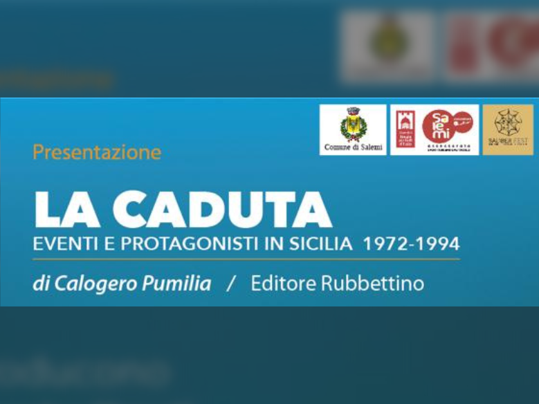 Immagine articolo: Salemi, sabato al castello normanno-svevo presentazione libro 'La Caduta' di Calogero Pumilia Immagine articolo: Salemi, sabato al castello normanno-svevo presentazione libro 'La Caduta' di Calogero Pumilia