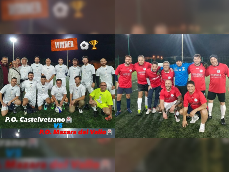 Immagine articolo: Rappresentanze degli Ospedali di Castelvetrano e Mazara in campo per una serata tra sport e amicizia