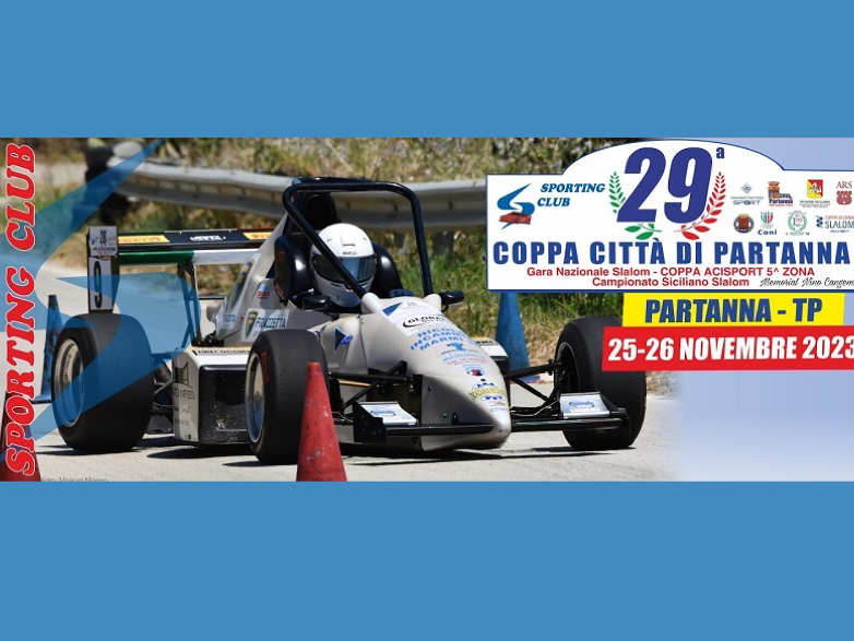 Immagine articolo: Partanna, domenica 26 novembre 29esima Coppa Citta' di Partanna di automobilismo