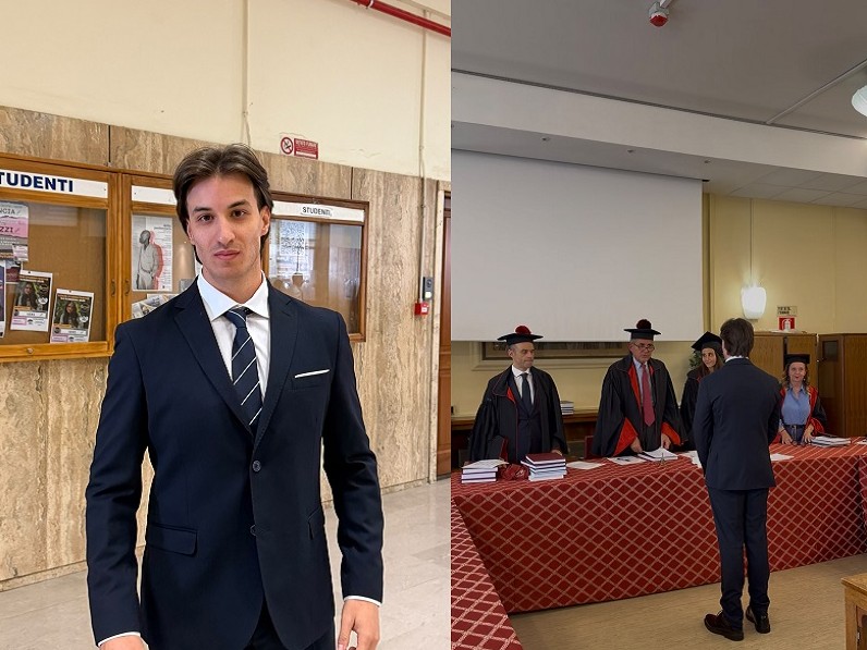 Immagine articolo: Giovane castelvetranese si laurea in Giurisprudenza con 110 e lode a soli 22 anni