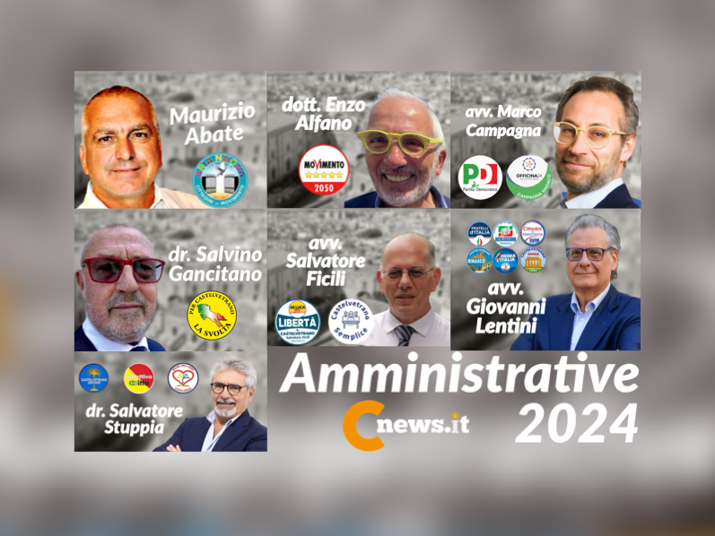 Immagine articolo: Amministrative 2024, lista per lista tutti i candidati. Tre assessori ogni candidato Sindaco