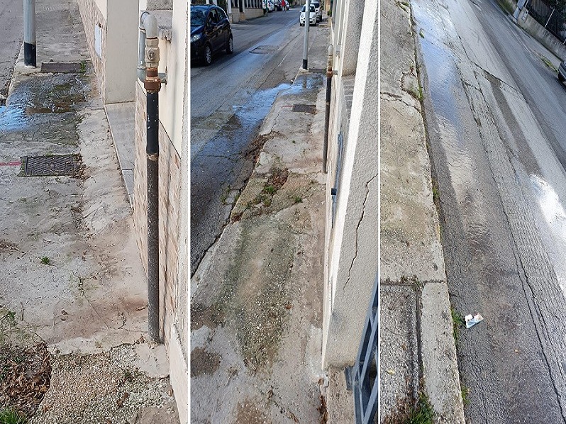 Immagine articolo: Il lettore scrive: "Perdita d'acqua in via Manzoni da una conduttura comunale" Immagine articolo: Il lettore scrive: "Perdita d'acqua in via Manzoni da una conduttura comunale"
