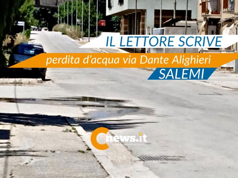 Immagine articolo: Salemi, perdita d’acqua in via Dante Alighieri. Disagi per i residenti Immagine articolo: Salemi, perdita d’acqua in via Dante Alighieri. Disagi per i residenti