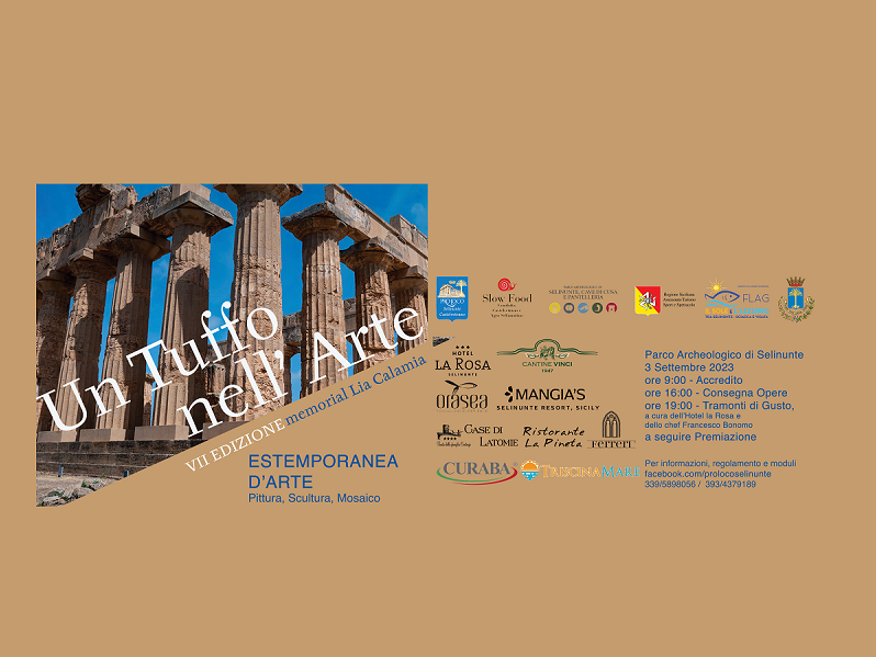 Immagine articolo: Selinunte, "Un tuffo nell'Arte" VII edizione Memorial Lia Calamia il 3 settembre al Parco