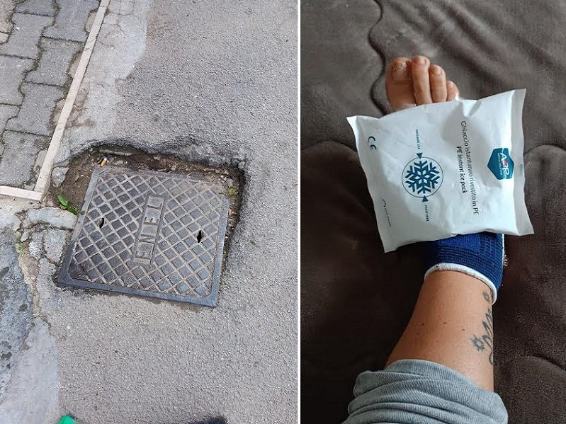 Immagine articolo: Il lettore scrive: "Tombino pericoloso in viale Roma, per fortuna solo una slogatura rimediata" Immagine articolo: Il lettore scrive: "Tombino pericoloso in viale Roma, per fortuna solo una slogatura rimediata"