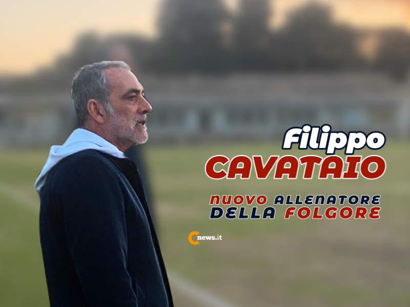 Immagine articolo: Folgore, è Filippo Cavataio il nuovo allenatore