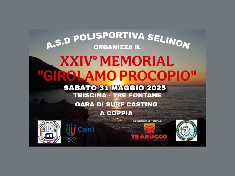 Immagine articolo: Attesa per il XXVI Memorial Procopio di Surf Casting a coppia di pesca Immagine articolo: Attesa per il XXVI Memorial Procopio di Surf Casting a coppia di pesca
