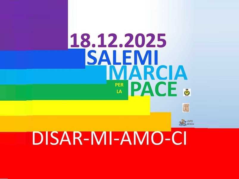 Immagine articolo: Salemi, Marcia della Pace organizzata dall’OFS giovedì 18 dicembre Immagine articolo: Salemi, Marcia della Pace organizzata dall’OFS giovedì 18 dicembre