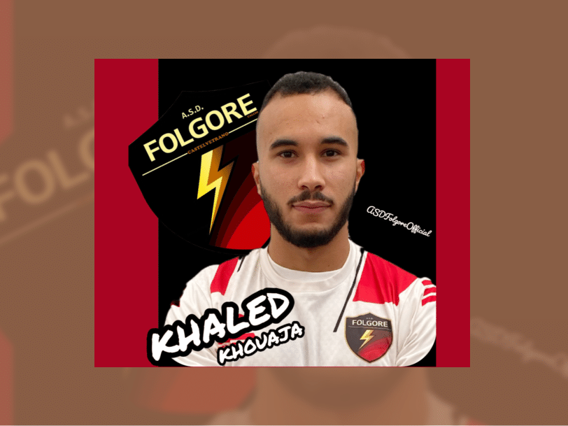 Immagine articolo: La Folgore conferma Khaled Khouaja. Importante rinnovo per i rossoneri