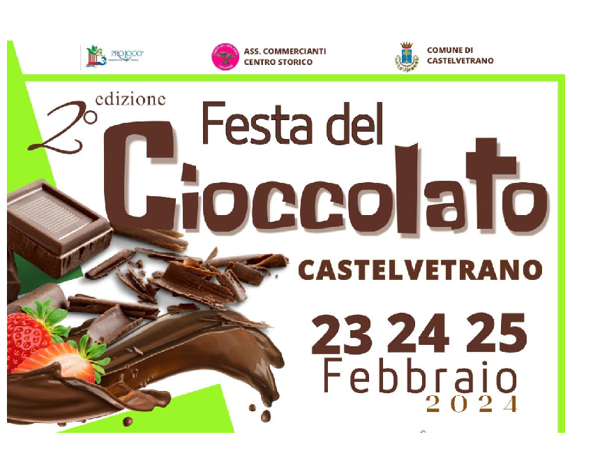 Immagine articolo: Torna a Castelvetrano la tanto attesa Festa del Cioccolato. Soddisfatti gli organizzatori
