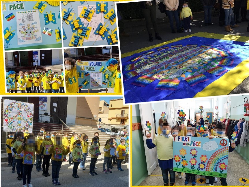 Immagine articolo: L’I.C. Radice-Pappalardo manifesta per la pace e promuove raccolta fondi per l'Unicef emergenza Ucraina Immagine articolo: L’I.C. Radice-Pappalardo manifesta per la pace e promuove raccolta fondi per l'Unicef emergenza Ucraina
