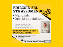 Immagine articolo: L’impresa edile Edilcoin assume diverse figure di lavoratori. Ecco come candidarsi