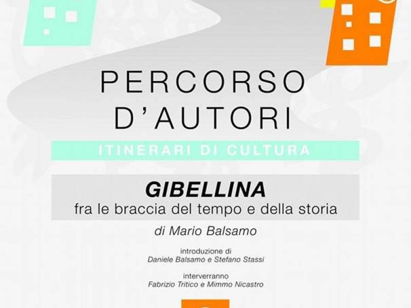 Immagine articolo: Gibellina, domani Mario Balsamo presenta il suo libro. Evento del "Percorso d'autori"