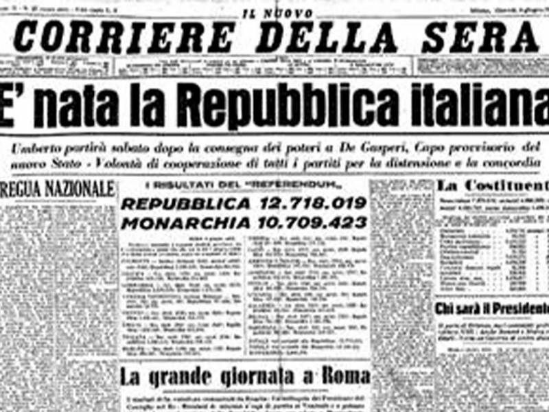 Immagine articolo: 2 giugno 1946, il (quasi) trionfo della Repubblica