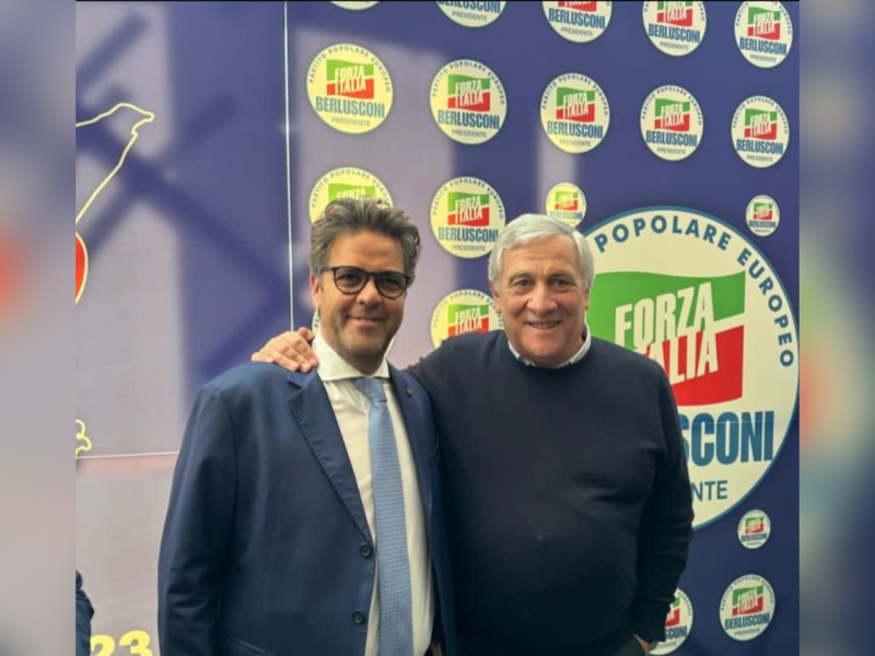 Immagine articolo: Forza Italia, Nicola Li Causi incontra Antonio Tajani