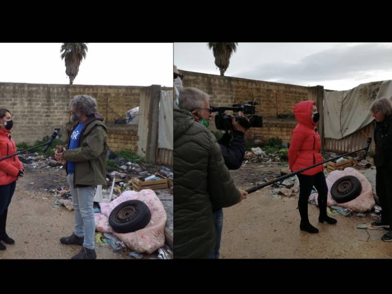 Immagine articolo: Ghetto migranti presso l’ex cementificio. Questa sera prevista la seconda puntata del servizio su Striscia la Notizia 