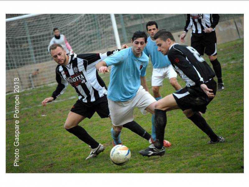 Immagine articolo: La Folgore sfiora la vittoria con l'Alcamo. Ancora in goal Carovana