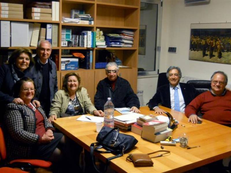 Nella foto: Susanna Campagna, Marilena Conigliaro, Andrea Lipari, Ninfa Aiello, Miche Liotta, Salvatore Costanza e Rosario Ciulla