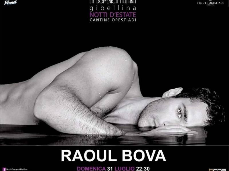 Immagine articolo: Domenica 31 luglio in esclusiva Raoul Bova ospite a Notti d’estate Gibellina