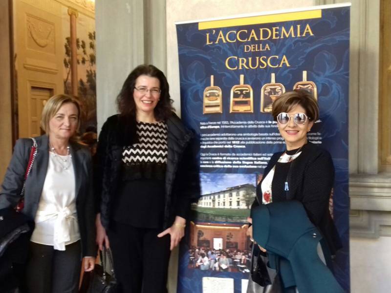 Immagine articolo: Rappresentanza dell'Istituto Capuana-Pardo a Firenze presso l'"Accademia della Crusca”