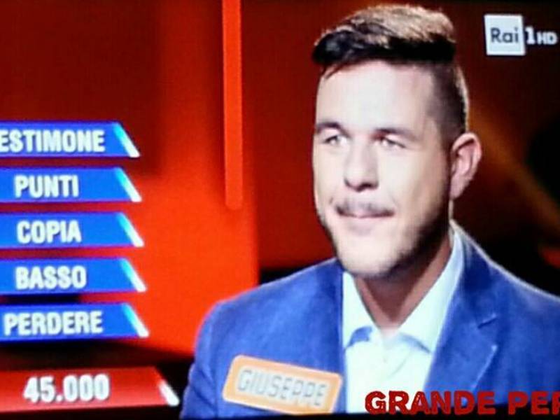 Immagine articolo: Il marsalese Giuseppe Maggio protagonista oggi all"Eredità" di Rai 1. Domani assalto al montepremi