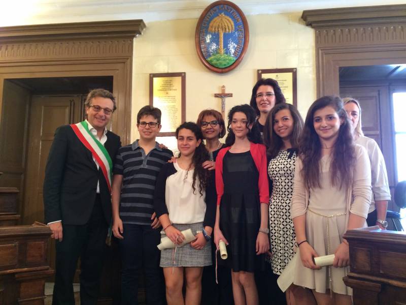 Immagine articolo: Errante premia i giovani castelvetranesi campioni nazionali della Lingua Italiana