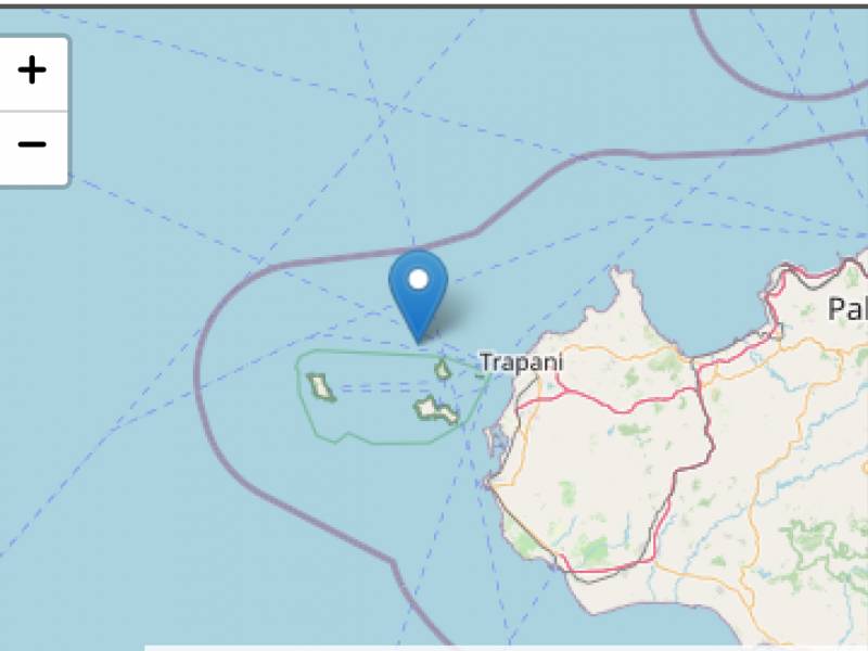 Immagine articolo: Scossa di terremoto in provincia di Trapani. Ecco intensità e la zona interessata 