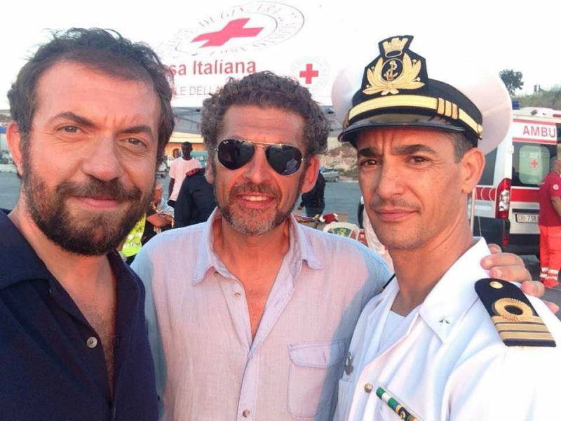 Immagine articolo: Su Rai 1 questa sera in onda  "Lampedusa". Sul set il mazarese Lisma e il CVetranese Ferracane