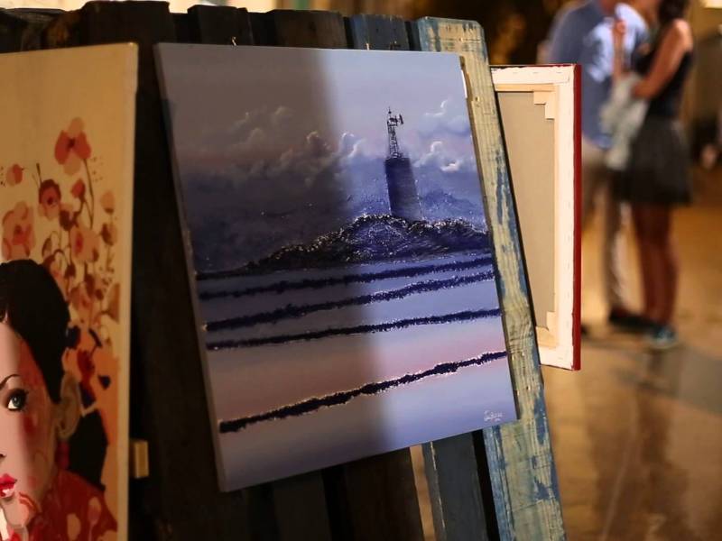 Immagine articolo: Questa sera a Selinunte "Un tuffo nell'arte". Collettiva di pittura e artigianato in via Pammilo