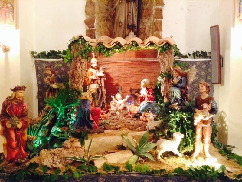 Immagine articolo: I "Boanerghes" realizzano il presepe nella Parrocchia della Salute. Ieri l'inaugurazione