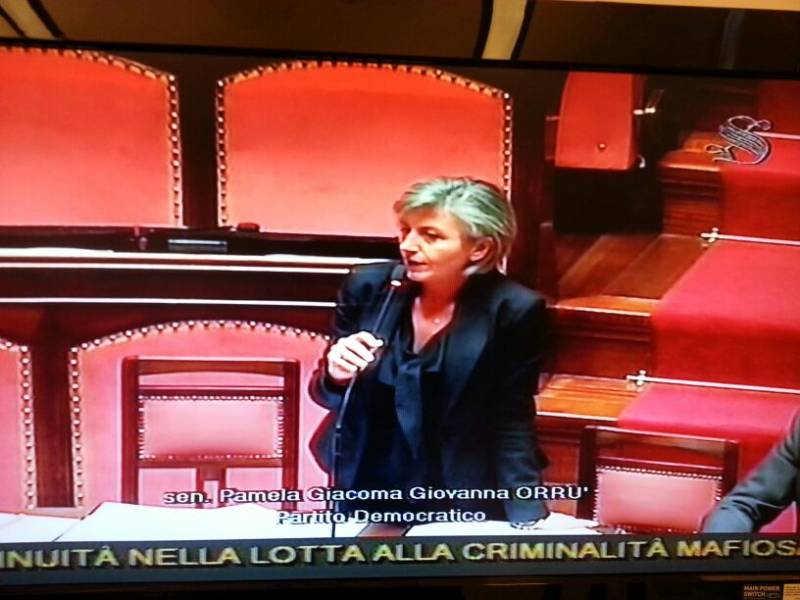 Immagine articolo: La senatrice Orrù interviene in Senato sulla vicenda dei lavoratori del Gruppo 6 G.D.O.