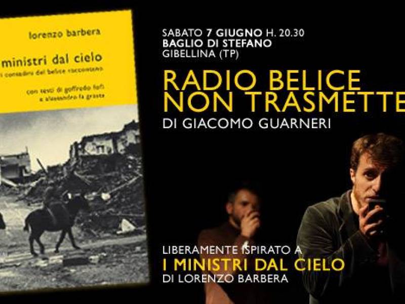 Immagine articolo: Gibellina, oggi al Baglio Di Stefano “Radio Belice non trasmette”. Ingresso gratuito