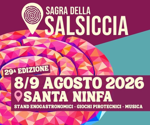 sagra salsiccia 2026 dal 20 luglio