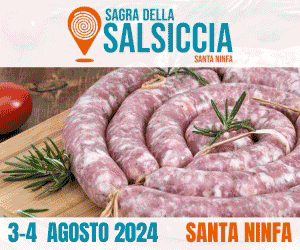 sagra salsiccia A 4 fino al 6 agosto incluso