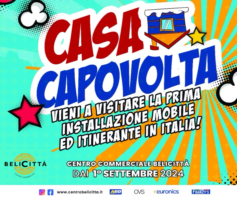 Belicittà Casa capovolta h2 dal 1º settembre 